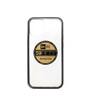 NEW ERA STICKER LOGO HYBRID CLEAR BACK CASE ニューエラ iPhone 12mini スマホケース 携帯 アイフォン ...