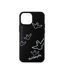 Mark Gonzales HYBRID BACK CASE マークゴンザレス iPhone 13 mini スマホケース 携帯 アイフォン メンズ レディース ブラック クリア 黒 iP13m-MG01 【メール便】