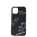 Mark Gonzales HYBRID BACK CASE マークゴンザレス iPhone 12 mini スマホケース 携帯 アイフォン メンズ レディース ブラック グレー クリア 黒 iP2054-MG01 【メール便】