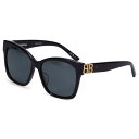 BALENCIAGA SUNGLASSES バレンシアガ サングラス メンズ レディース アジアンフィット UVカット ブラウン BB0102SA-002