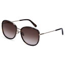 BOTTEGA VENETA SUNGLASSES ボッテガヴェネタ サングラス メンズ レディース アジアンフィット UVカット ブラウン BV0220SK-...