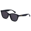 BOTTEGA VENETA SUNGLASSES ボッテガヴェネタ サングラス アイウェア メンズ レディース アジアンフィット UVカット スクエア ブラッ...