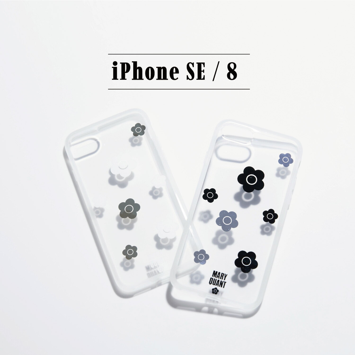 MARY QUANT RANDOM DAISY HYBRID CLEAR CASE マリークヮント 