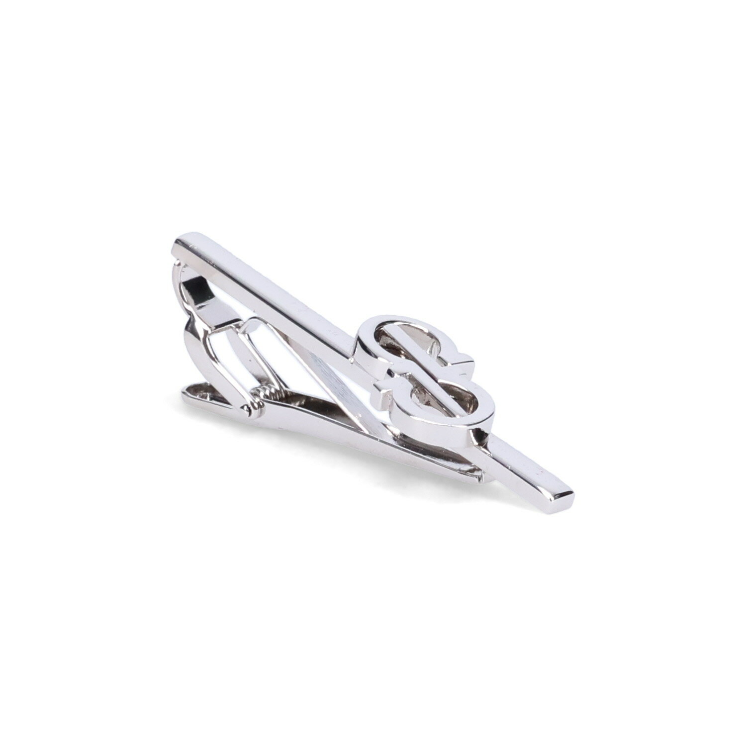 Salvatore Ferragamo TIE PIN サルヴァトーレ フェラガモ ネクタイピン タイピン タイクリップ タイバー メンズ ブランド シルバー 770305