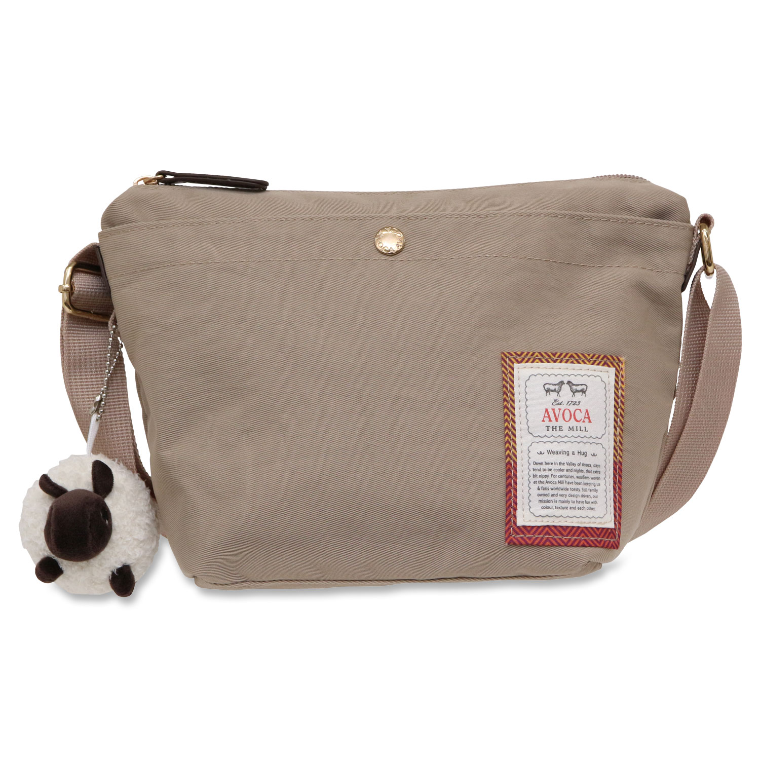 乐天商城 - AVOCA アヴォカ MINI SHOULDER BAG ショルダーバッグ ミニ メンズ レディース 斜めがけ ブラック ネイビー ベージュ 黒 AC-009 母の日