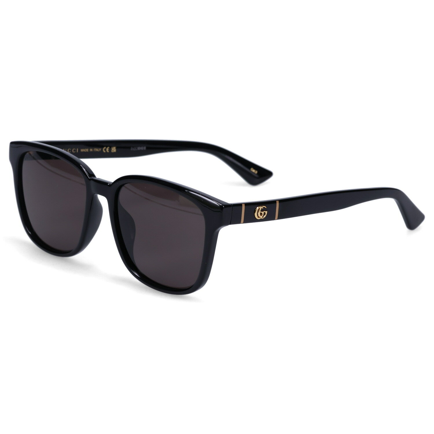 グッチ サングラス（レディース） GUCCI SUNGLASSES グッチ サングラス メンズ レディース アジアンフィット UVカット 紫外線対策 ブラック 黒 GG0637SK-001 母の日