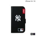 Manhattan Portage MLB EMBROIDERY BOOK TYPE CASE NYY マンハッタンポーテージ iPhone 14 iPhone...