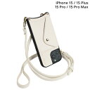 BANDOLIER DONNA SIDE SLOT WHITE バンドリヤー iPhone15 15Pro iPhone 15 Pro Max iPhone 15 Plus スマホケース スマホショルダー 携帯 アイフォン メンズ レディース ホワイト 白 14DON