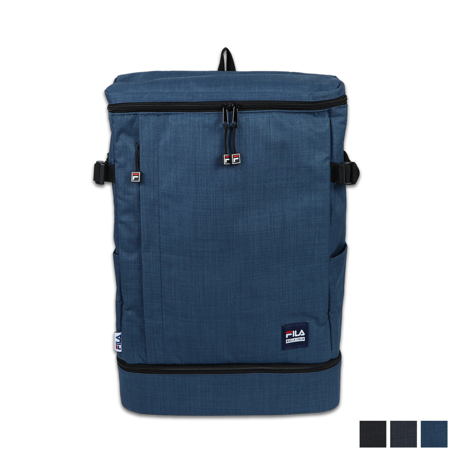 【最大1000円OFFクーポン配布中】 FILA RUCKSACK フィラ リュック バッグ バックパック プリモ2 メンズ レディース 30L 大容量 ブラック ダーク グレー ネイビー 黒 7781