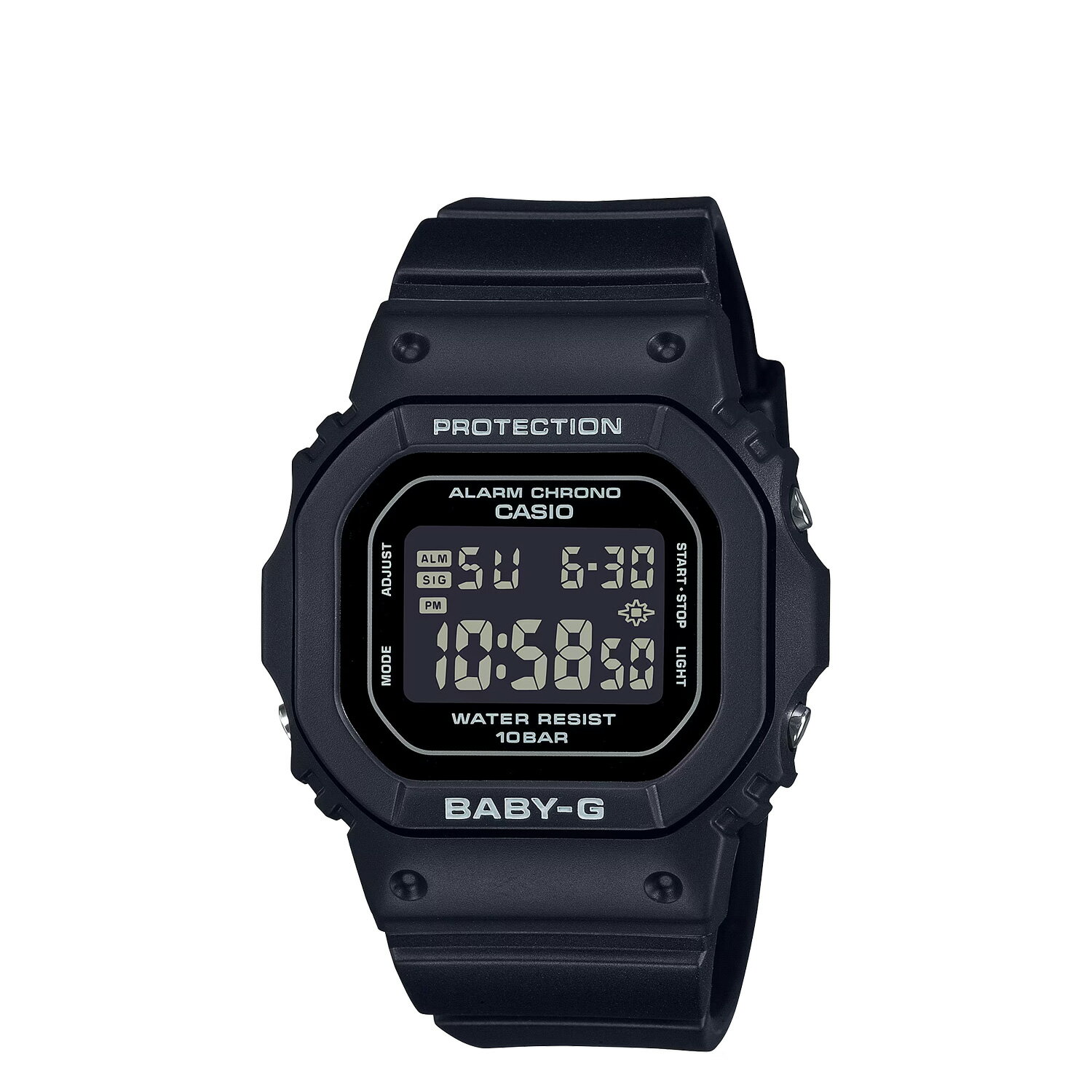 【最大1000円OFFクーポン配布中】 カシオ BABY-G CASIO 腕時計 BGD-565U-1JF 防水 ベビーG ベイビーG レディース ブラック 黒