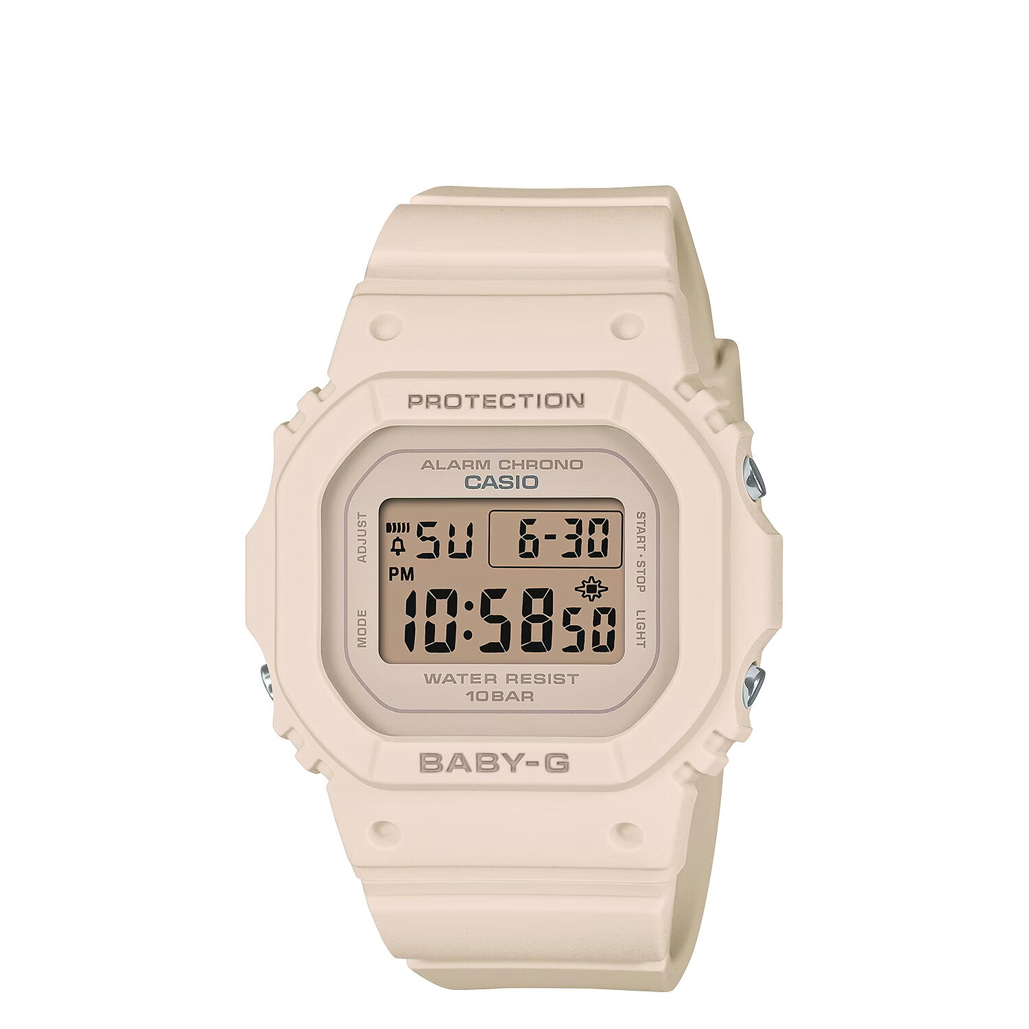 カシオ BABY-G CASIO 腕時計 BGD-565U-4JF 防水 ベビーG ベイビーG レディース ベージュ