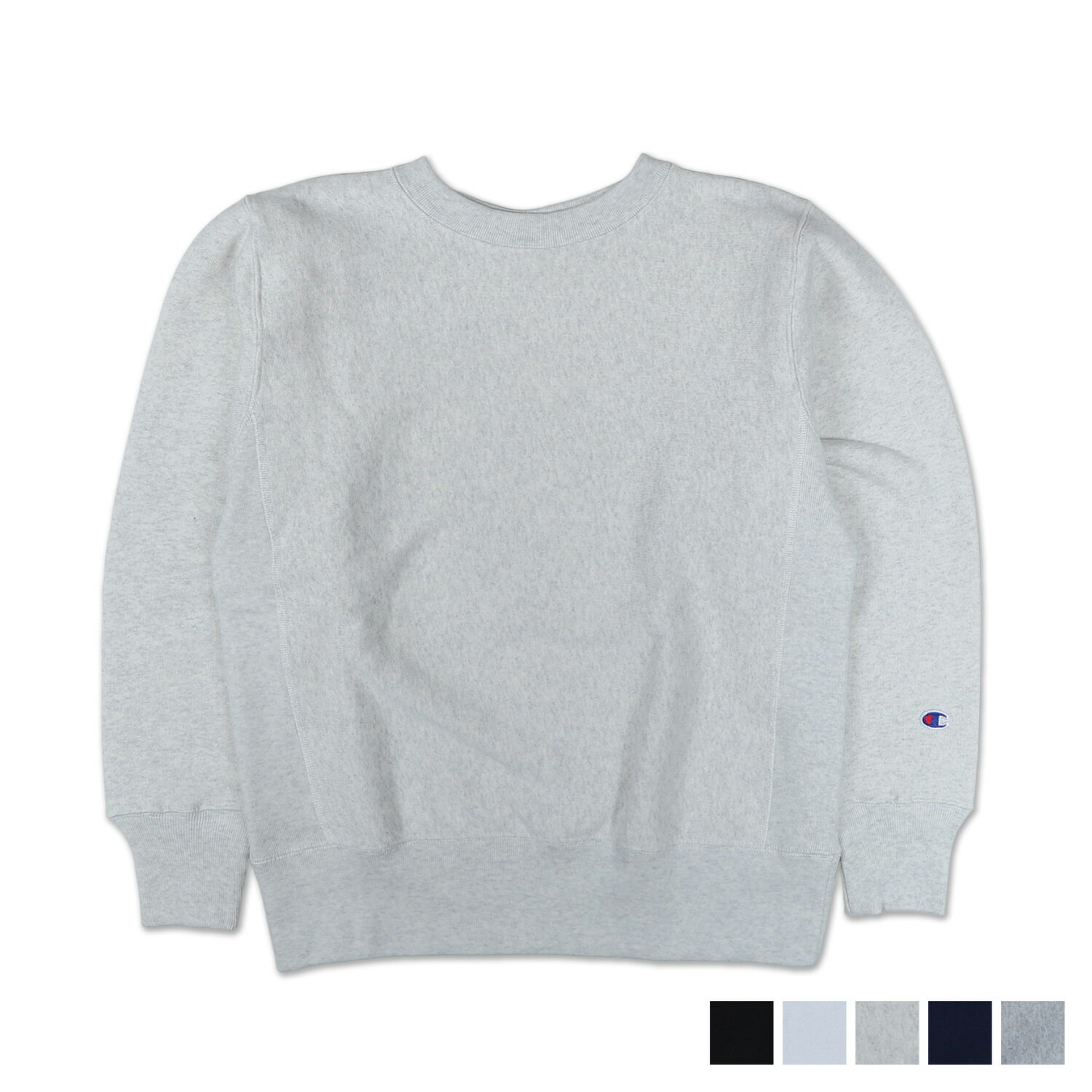 Champion REVERSE WEAVE CREWNECK SWEAT SHIRT チャンピオン リバースウィーブ スウェット トレーナー クルーネック メンズ ブラック ホワイト ネイビー グレー 黒 白 C3-Y032