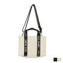 セシルマクビー バッグ 【最大1000円OFFクーポン配布中】 CECIL McBEE TOTE BAG セシルマクビー バッグ トートバッグ レディース Mサイズ ファスナー付き ロゴタイプ ブラック ホワイト 黒 白 CM121141