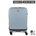 Lee SUIT CASE リー キャリーケース バッグ スーツケース メンズ レディース Sサイズ 53L 22インチ TSAロック搭載 ハードキャリー ブラ...