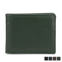 AQUASCUTUM SUTTON アクアスキュータム 財布 二つ折り サットン メンズ 本革 ブラック ネイビー ダーク ブラウン グリーン 黒 AQ-WO0...