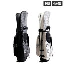 CECIL McBEE green CADDY BAG セシルマクビーグリーン キャディバッグ ゴルフバッグ オールオーバー レディース スタンド式 軽量 ブラ...