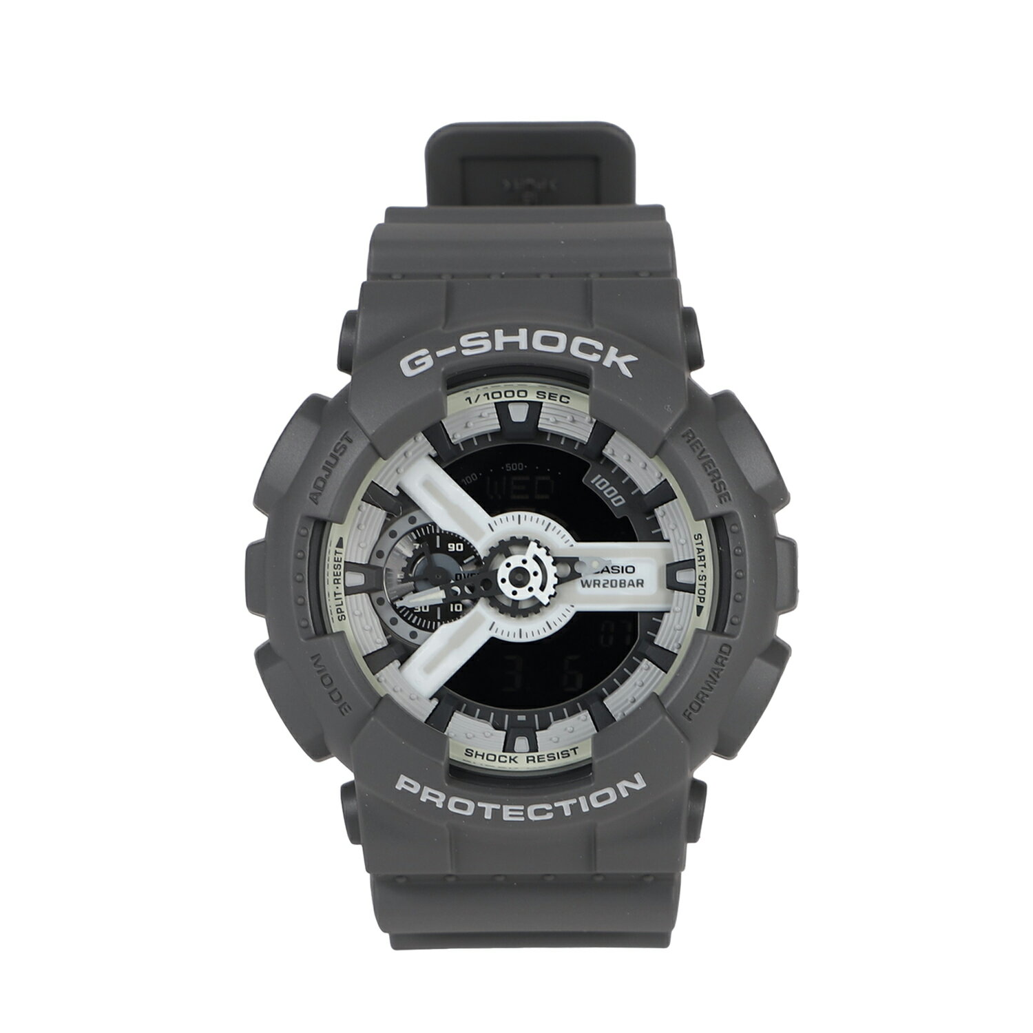 カシオ G-SHOCK CASIO 腕時計 GA-110HD-8AJF 110 SERIES 防水 ジーショック Gショック G-ショック メンズ レディース グレー