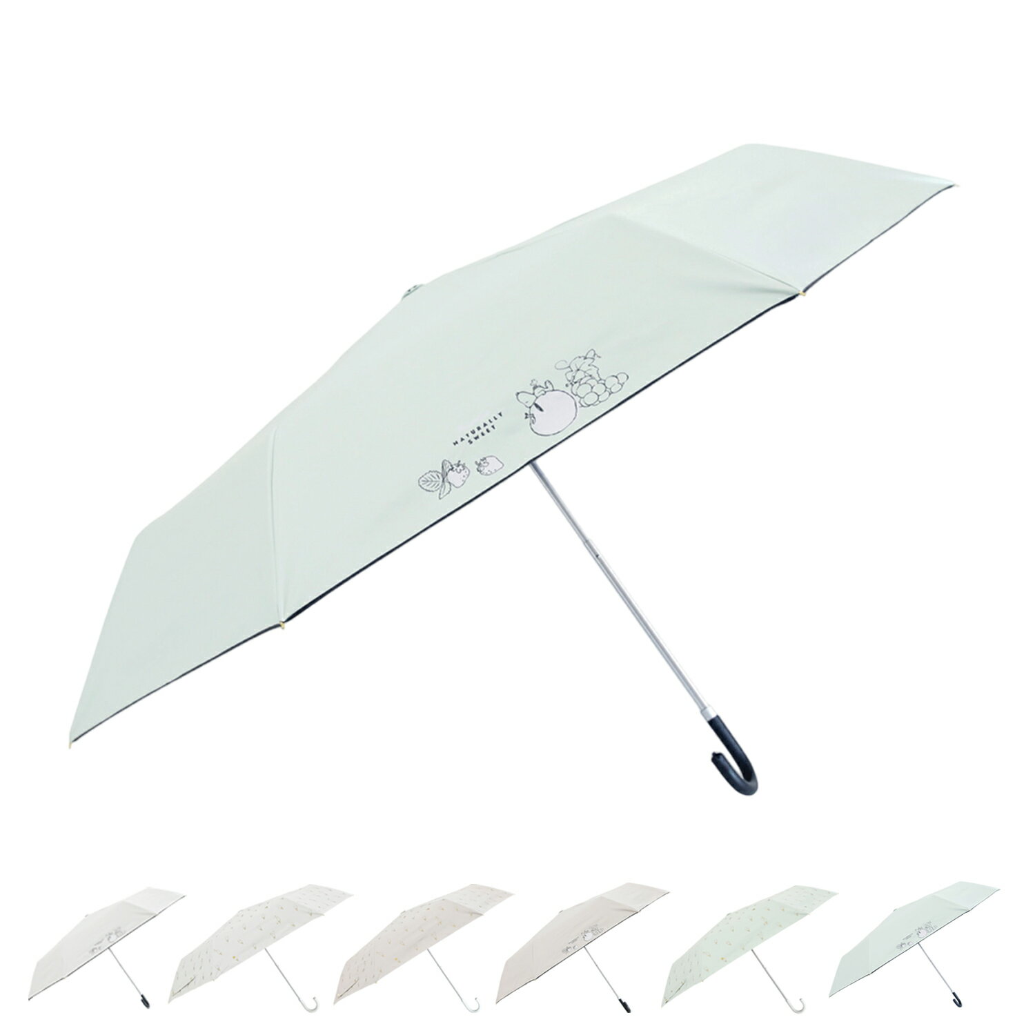 SNOOPY VINYL UMBRELLA スヌーピー 日傘 折りたたみ 軽量 晴雨兼用 雨傘 レディース 50cm 遮光 遮熱 紫外線対策 撥水 24SN-M