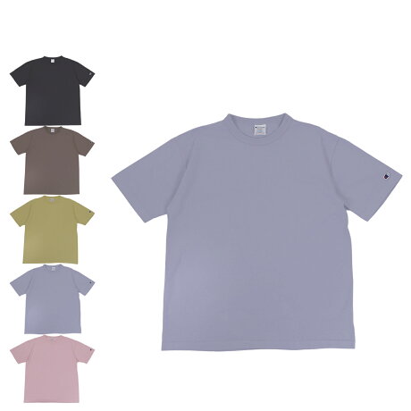 Champion T1011 SHORT SLEEVE T-SHIRT チャンピオン Tシャツ 半袖 ティーテンイレブン ショートスリーブ メンズ MADE IN USA 無地 ブラック グレー イエロー パープル ピンク 黒 C5-Z306