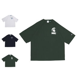 Champion T-1011 RAGLAN SHORT SLEEVE T-SHIRT チャンピオン Tシャツ 半袖 ラグラン 5分袖 カットソー ティーテンイレブン ショートスリーブ メンズ MADE IN USA ネイビー グリーン C5-Z307