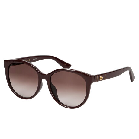 GUCCI SUNGLASSES グッチ サングラス メンズ レディース アジアンフィット UVカット 紫外線対策 ブラウン GG0636SK-003