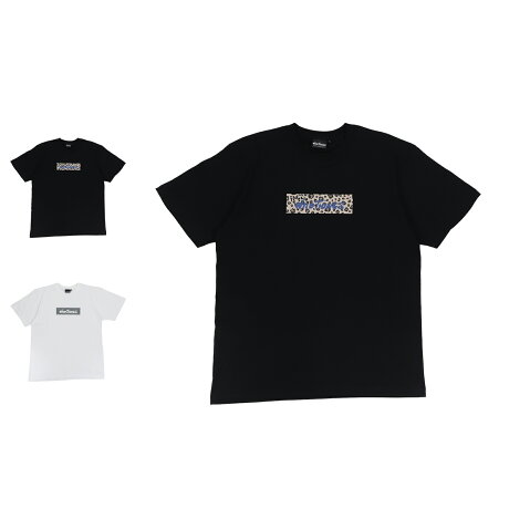 WILD THINGS BOX LOGO ワイルドシングス Tシャツ 半袖 ボックスロゴ メンズ ブラック ホワイト 黒 白 WT24062K