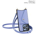 BANDOLIER DONNA SIDE SLOT LAVENDER バンドリヤー iPhone15 15Pro iPhone 15 Pro Max スマホケー...