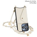 BANDOLIER REIGN CHARMS IVORY バンドリヤー iPhone15 15Pro iPhone 15 Pro Max スマホケース スマホシ...