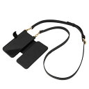 BANDOLIER HAILEY FOLIO BLACK GOLD バンドリヤー iphone16pro 16proMax スマホケース スマホショルダー 携帯...