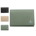 LANVIN en Bleu デクスター ランバンオンブルー カードケース 名刺入れ 定期入れ メンズ レディース 本革 ブラック ベージュ グリーン 黒 52...