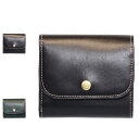 MACKINTOSH LONDON HERITAGE マッキントッシュロンドン 財布 二つ折り ミニ ヘリテッジ メンズ 本革 小銭入れ付き ブラック グリーン...