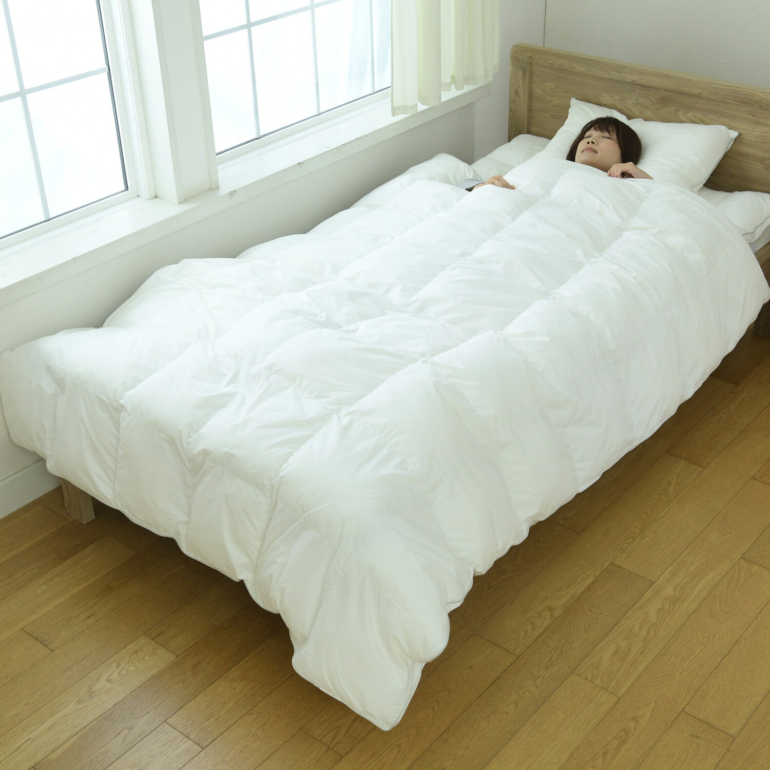 【最大1000円OFFクーポン配布中】 Danfill ダンフィル 掛け布団 寝具 フィヘール セミダブル 保温 通気 洗える 丸洗い対応 ウォッシャブル JQA131 noel-ange-10489762 ALLSPORTS サンプル画像3