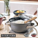 【特典付き】 WMF HIGH CASSEROLE ヴェーエムエフ 鍋 両手鍋 フュージョンテック ミネラル ライスポット 20cm 深型 ホーロー グレー ワ...