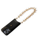 BANDOLIER EMELIA LONG PEARL BANDOLET SET バンドリヤー スマホショルダー スマホケース iPhone16 16Pro iPhone 16 Pro Max アイフォン エミリア ロングパール バンドレット セット メンズ レディース ブラック 黒 14EME