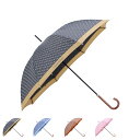 【最大1000円OFFクーポン配布中】 GHERARDINI ゲラルディーニ 長傘 雨傘 レディース 60cm 軽量 UVカット 耐風 ブラック ネイビー ブラ...