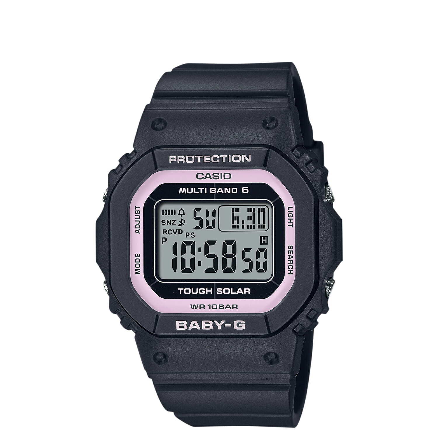 CASIO BABY-G カシオ 腕時計 BGD-5650-1BJF BGD-5650 SERIES 防水 ソーラー充電 ベビーG ベイビーG レディース ブラ...