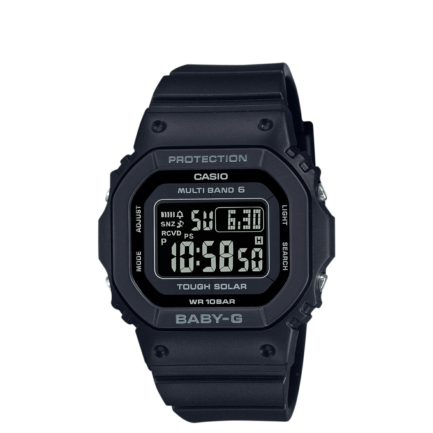 CASIO BABY-G カシオ 腕時計 BGD-5650-1CJF BGD-5650 SERIES 防水 ソーラー充電 ベビーG ベイビーG レディース ブラ...