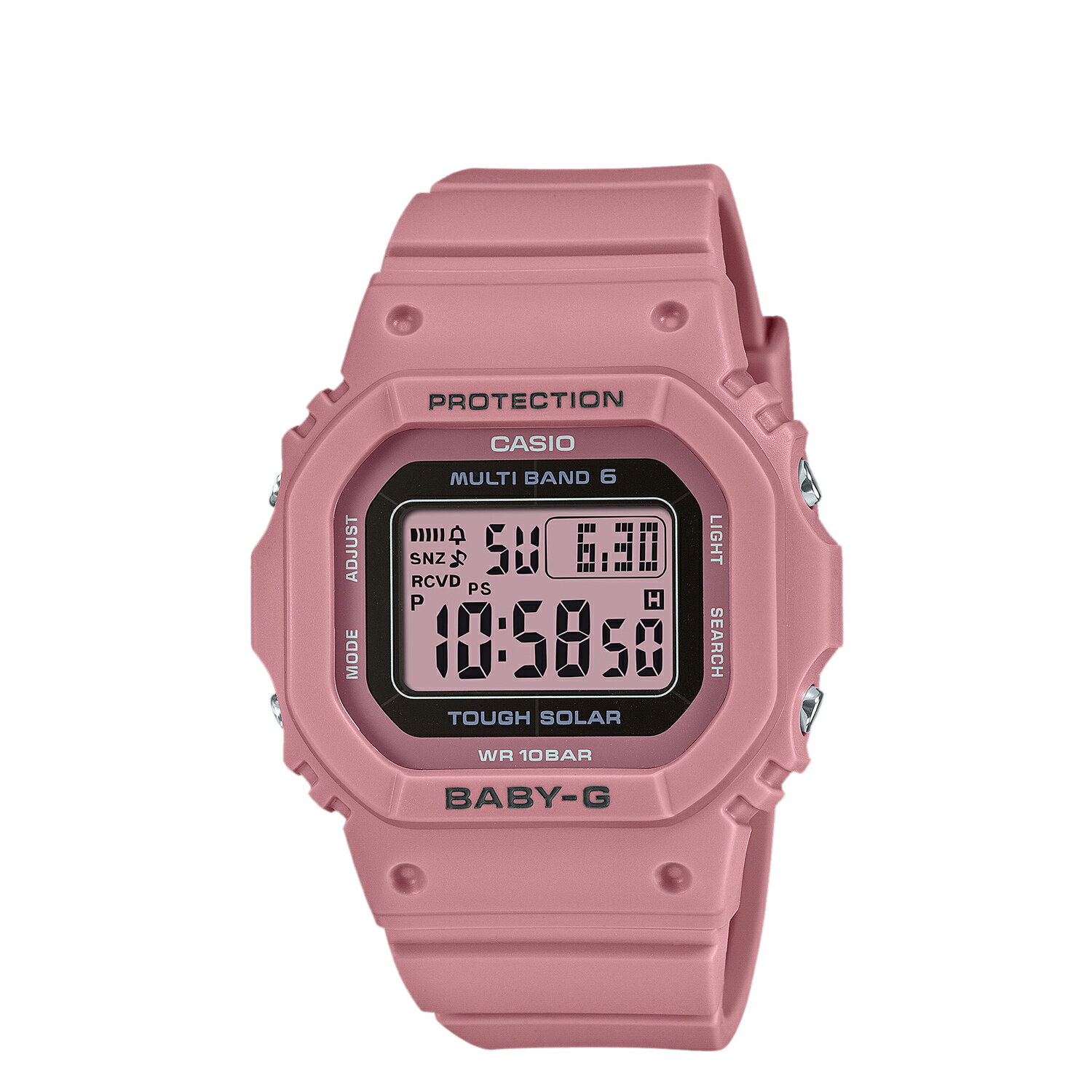 CASIO BABY-G カシオ 腕時計 BGD-5650-4JF BGD-5650 SERIES 防水 ソーラー充電 ベビーG ベイビーG レディース ピンク