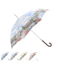 AQUASCUTUM アクアスキュータム 長傘 雨傘 レディース 耐風 ボタン式 日本製 ネイビー サックス イエロー ピンク 1AQ 11090
