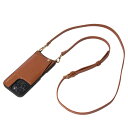 BANDOLIER EMMA SIENNA バンドリヤー スマホショルダー スマホケース iphone16 16pro 16proMax アイフォン エマ シエンナ メンズ レディース ブラウン 10EMM