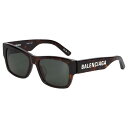 BALENCIAGA SUNGLASSES バレンシアガ サングラス メンズ レディース UVカット アジアンフィット ブラウン BB0262SA-002