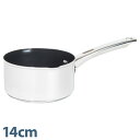 MEYER STAR CHEF4 マイヤー ミルクパン 片手鍋 スターシェフ4 14cm IH ガス対応 ステンレス シルバー MSC4-MP14
