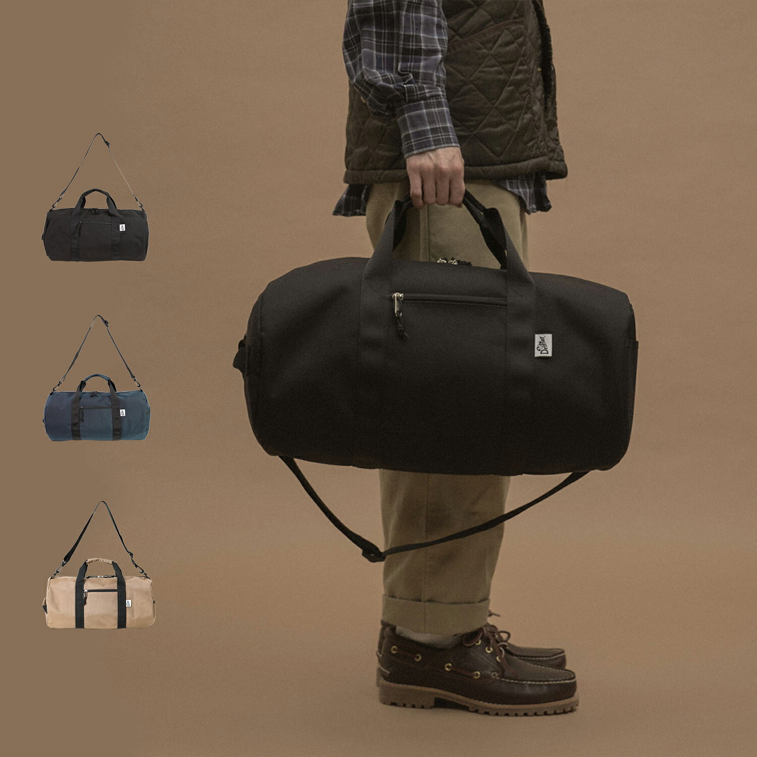 乐天商城 - Drifter GYM DUFFEL M ドリフター バッグ ボストンバッグ ダッフル ショルダー メンズ レディース Mサイズ 旅行 斜めがけ 大人 軽量 ブラック ネイビー ベージュ 黒 DFV0870 母の日