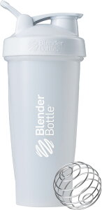 Blender Bottle CLS W L ブレンダーボトル プロテイン シェイカー ボトル スポーツミキサー 800ml ホワイト BBCLE28 [192]