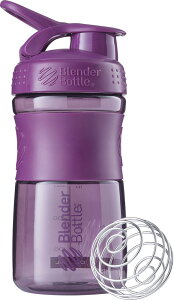 Blender Bottle SPORTSMIXER ブレンダーボトル プロテイン シェイカー ボトル スポーツミキサー 600ml パープル BBSME20 [192]