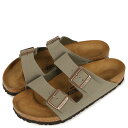 【最大1000円OFFクーポン配布中】 BIRKENSTOCK ARIZONA ビルケンシュトック アリゾナ サンダル メンズ レディース ビルケン シンセティックレザー 普通幅 細幅 グレー モカ