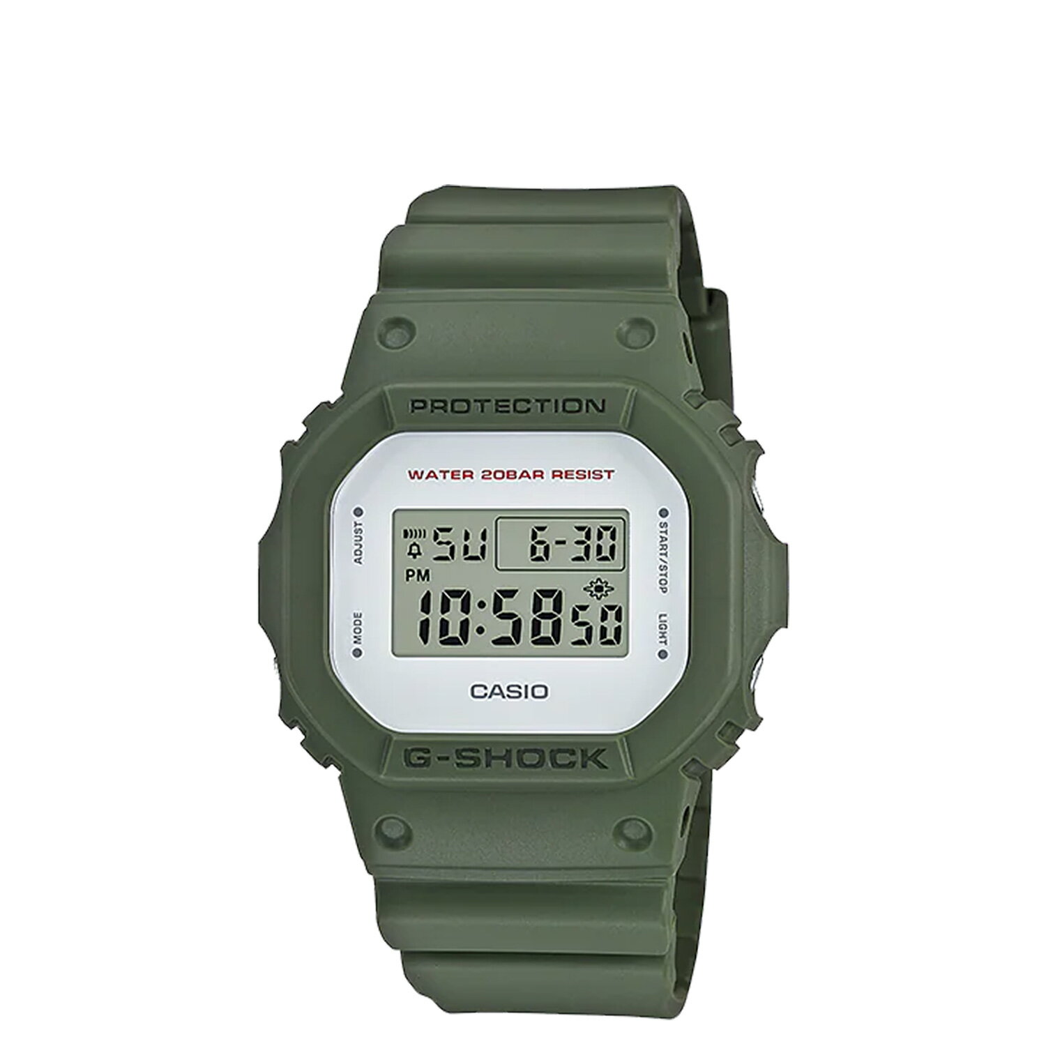 CASIO DW-5600M-3JF カシオ G-SHOCK 腕時計 DW-5600M SERIES 防水 ジーショック Gショック G-ショック メンズ レディース グリーン