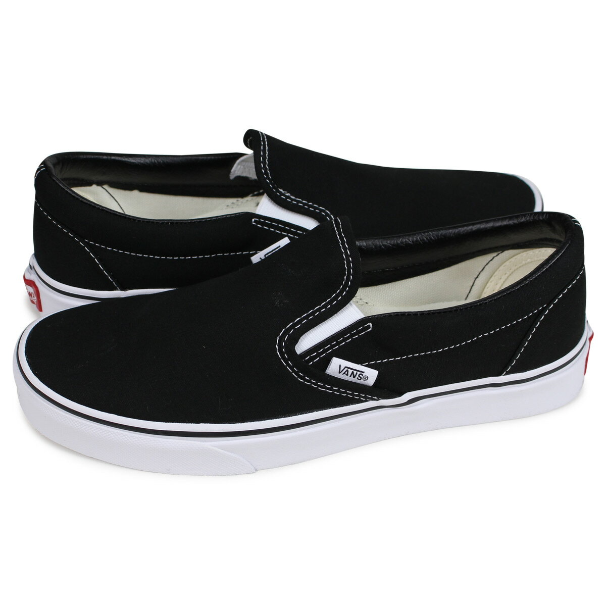 VANS CLASSIC SLIP-ON バンズ スリッポン スニーカー メンズ レディース ヴァンズ ブラック 黒 VN000EYEBLK