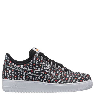 ナイキ NIKE エアフォース1 スニーカー メンズ AIR FORCE 1 07 LV8 JUST DO IT ブラック 黒 AO6296-001 【zzi】 【返品不可】