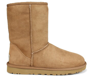 【訳あり】 UGG WOMENS CLASSIC SHORT II アグ クラシック ショート 2 ムートンブーツ レディース ベージュ 5825/1016223 【返品不可】